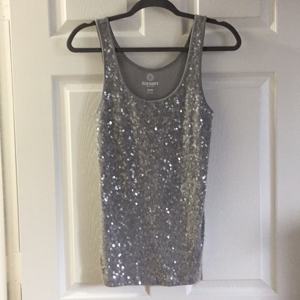 Old Navy sequined tank